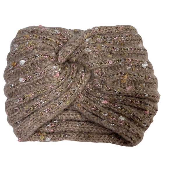 Boucle Knit Knot Head Wrap Knotted - Picture 1 of 6